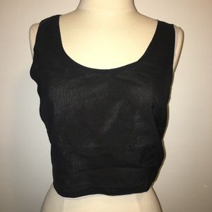 Reversible Tie Crop Tank Top